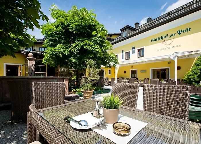 Szálloda Gasthof Zur Post Seekirchen am Wallersee